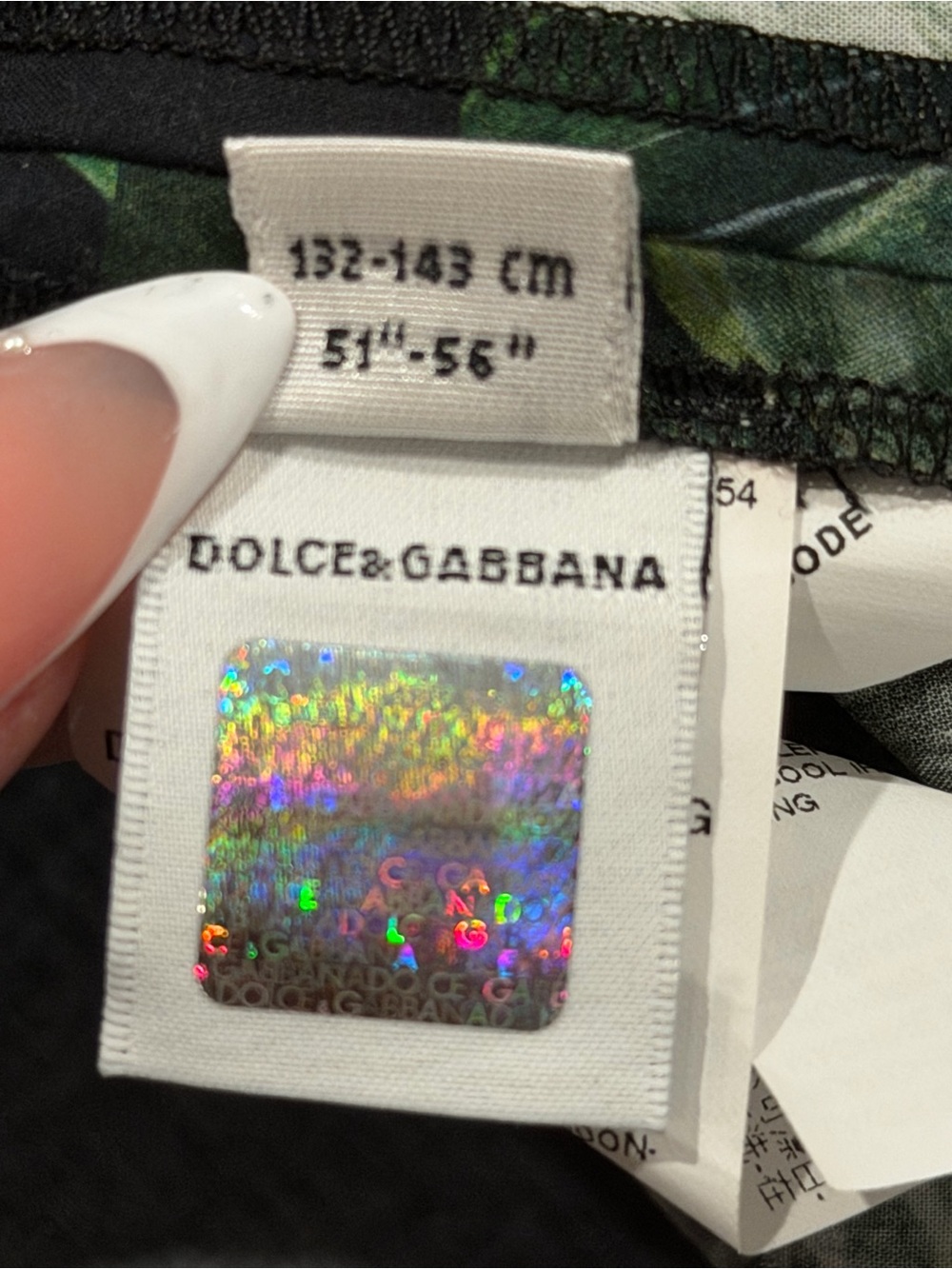 Dolce Gabbana Girls Rose Print Cotton Poplin Wide Leg Jumpsuit 9/10 Years - Picture 10 of 15
